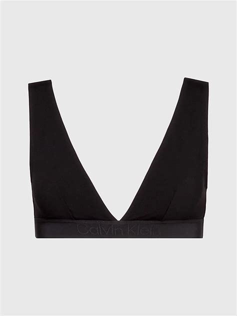 Core Tonal Triangle Bralette Bikini Top .